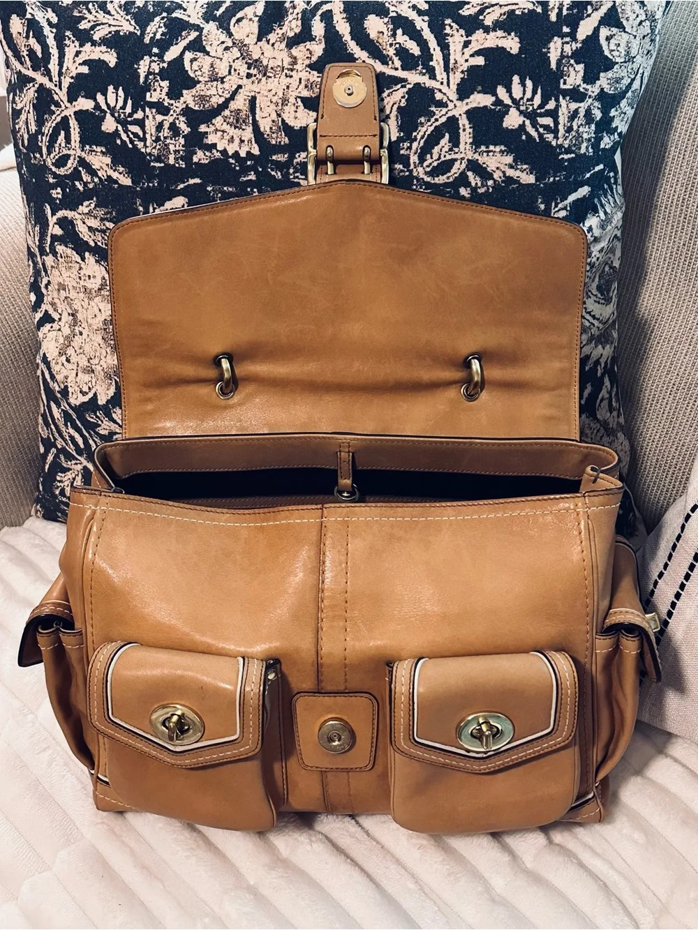 Coach Limited Edition Daphne Top Handle Satchel (Style #5709)